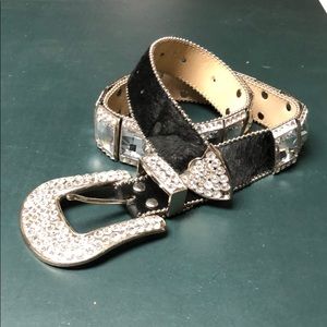 B.B. Simon bling belt size medium (39 inches)!